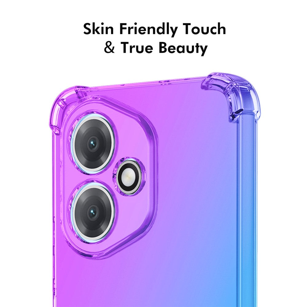 ENKAY For Honor 400 5G (Global) TPU Case  Thickened Four Corner Drop-proof Phone Back Cover