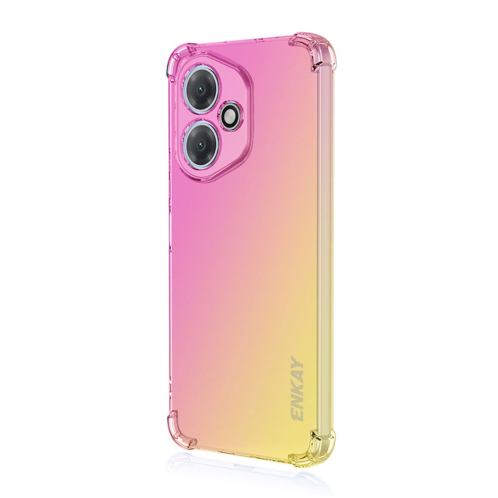 ENKAY For Honor 400 5G (Global) TPU Case  Thickened Four Corner Drop-proof Phone Back Cover
