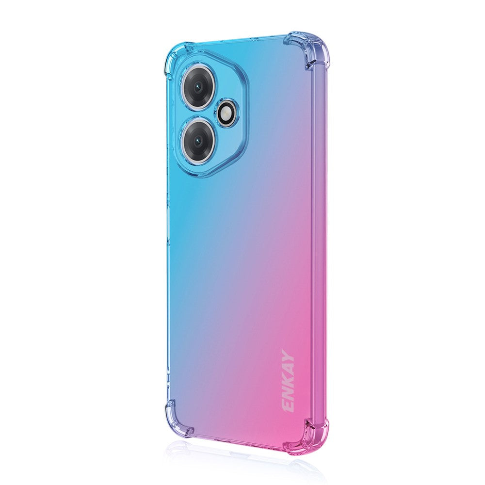 ENKAY For Honor 400 5G (Global) TPU Case  Thickened Four Corner Drop-proof Phone Back Cover