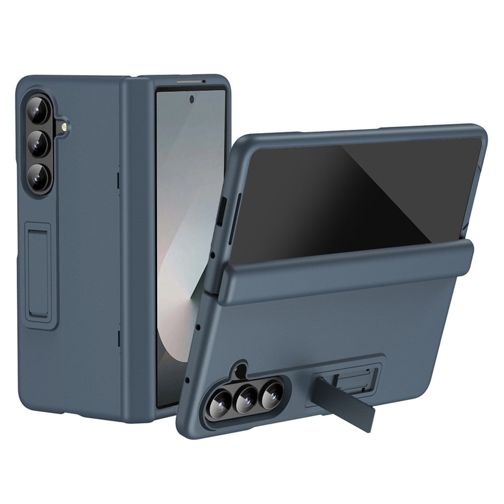 For Samsung Galaxy Z Fold7 5G Case Hard PC Anti-Drop Phone Cover with Kickstand