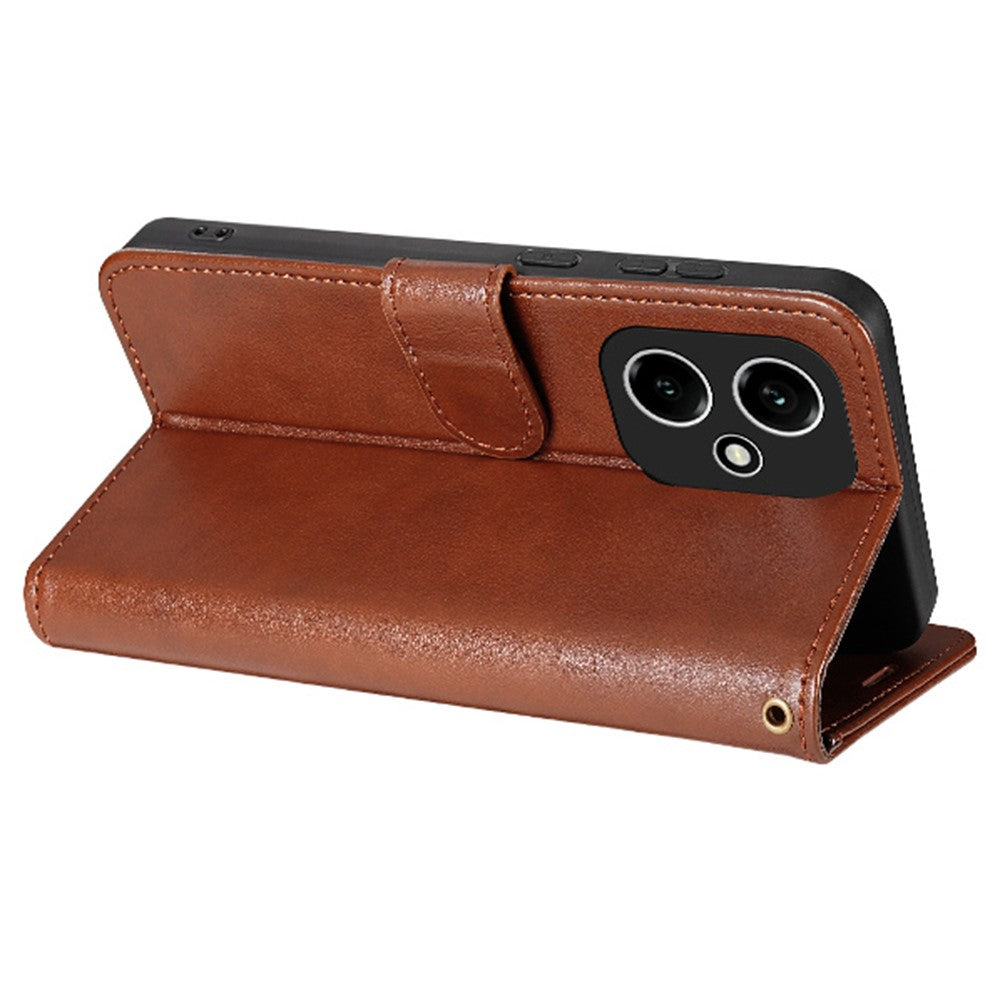 AZNS For Honor 400 5G (Global) Case Anti-Scratch PU Leather Stand Wallet Phone Cover