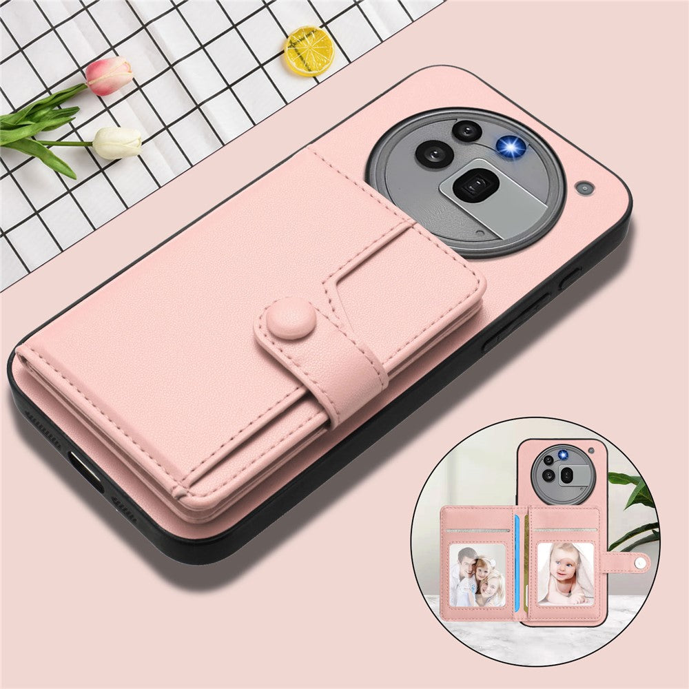 Nothing Phone (3a) Pro Wallet-Handyhülle – RFID-Blockierend, mit Kartenhalter & Ständer, aus TPU & PU-Leder