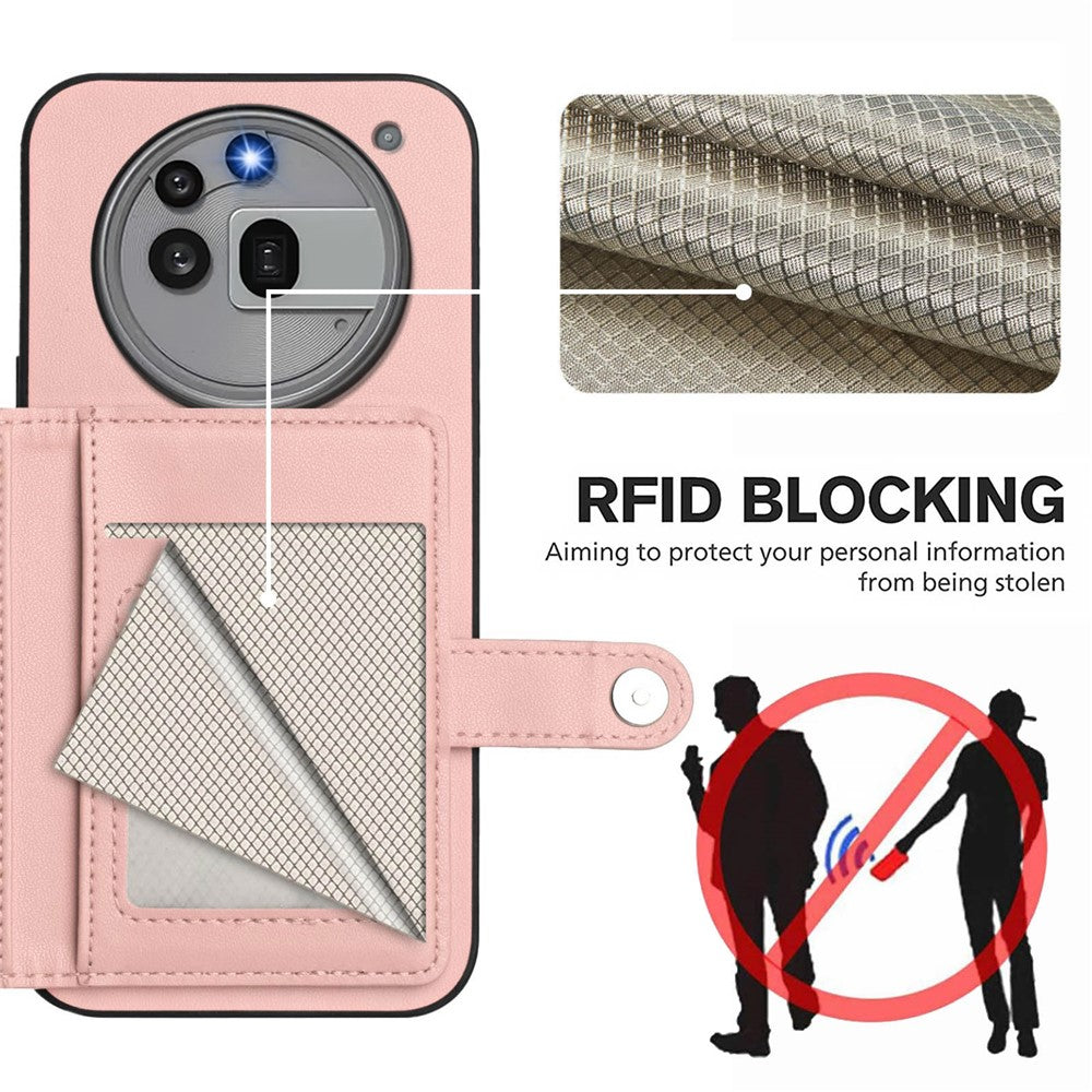 Nothing Phone (3a) Pro Wallet-Handyhülle – RFID-Blockierend, mit Kartenhalter & Ständer, aus TPU & PU-Leder