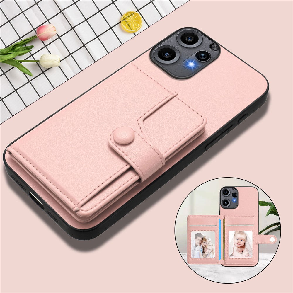 Nothing CMF Phone 2 Pro Wallet-Handyhülle – RFID-Blockierend, mit Kartenhalter & Ständer, aus TPU & PU-Leder