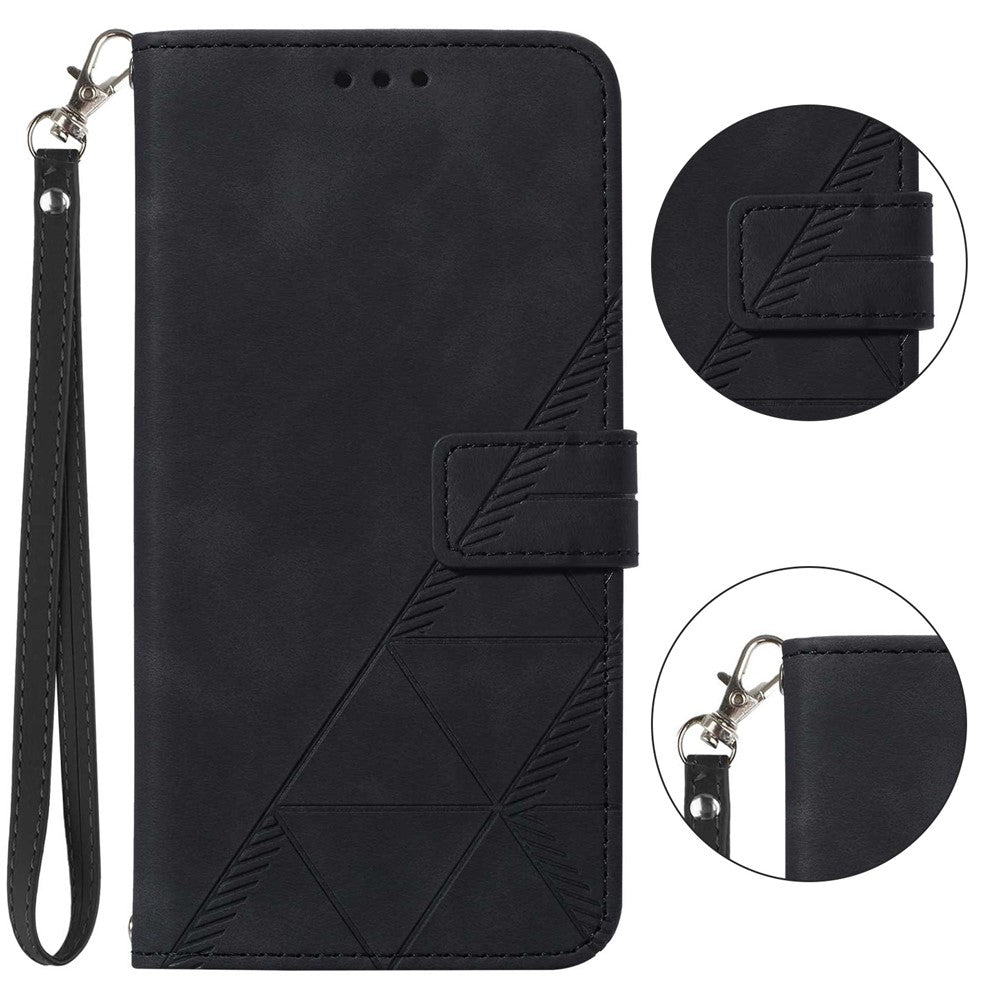 Nothing Phone (3a) Wallet-Handyhülle – Aus Leder, mit Handschlaufe, Brieftaschenständer