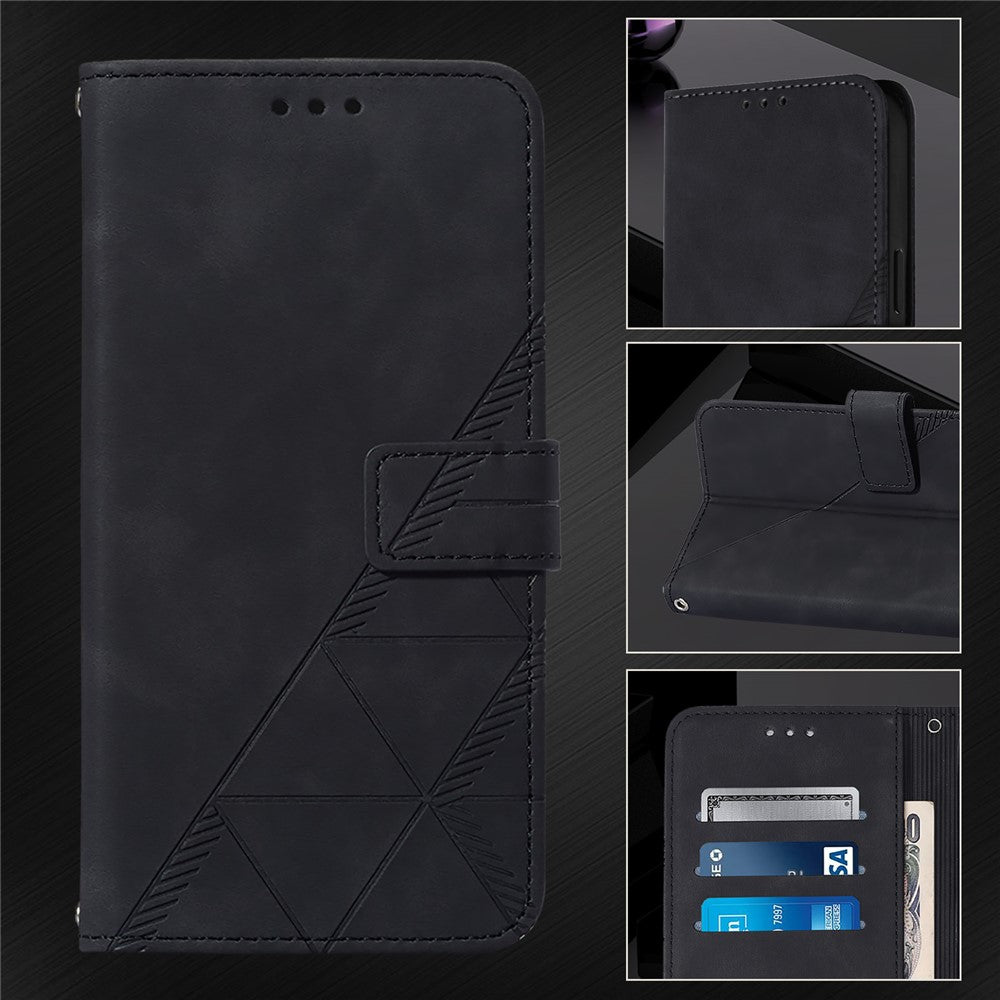 Nothing Phone (3a) Wallet-Handyhülle – Aus Leder, mit Handschlaufe, Brieftaschenständer