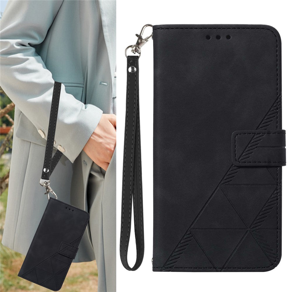 Nothing Phone (3a) Pro Handyhülle – Aus Leder, mit Handschlaufe & Brieftaschenständer