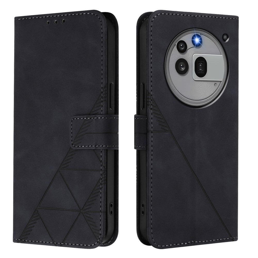 Nothing Phone (3a) Pro Wallet-Handyhülle – Aus Leder, mit Handschlaufe, Brieftaschenständer