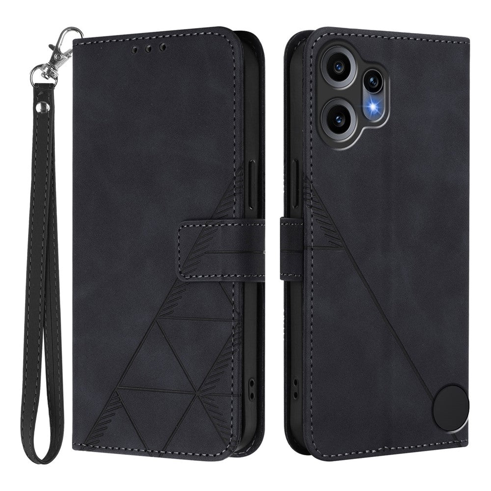 Nothing CMF Phone 2 Pro Handyhülle – Aus Leder, mit Handschlaufe & Brieftaschenständer