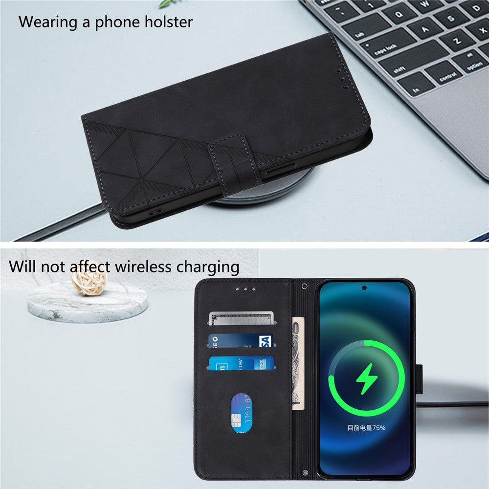 Nothing CMF Phone 2 Pro Handyhülle – Aus Leder, mit Handschlaufe & Brieftaschenständer