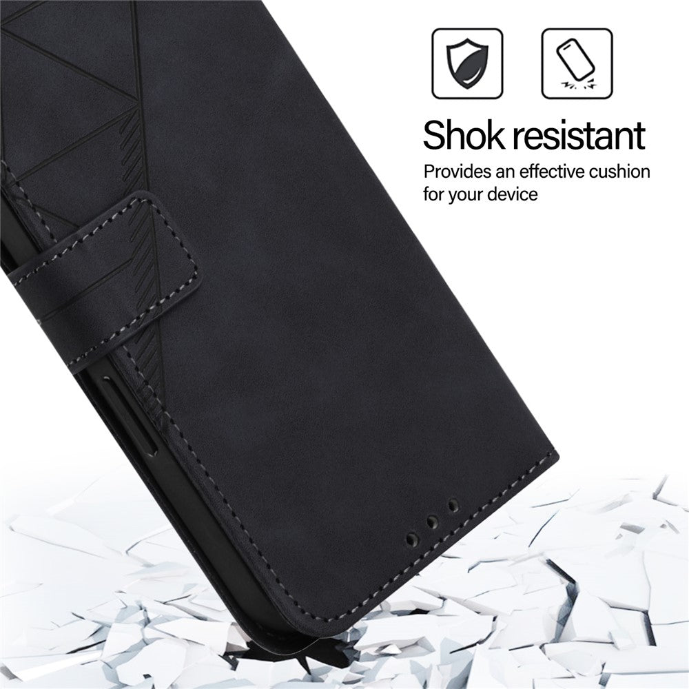 Nothing CMF Phone 2 Pro Wallet-Handyhülle – Aus Leder, mit Handschlaufe, Brieftaschenständer