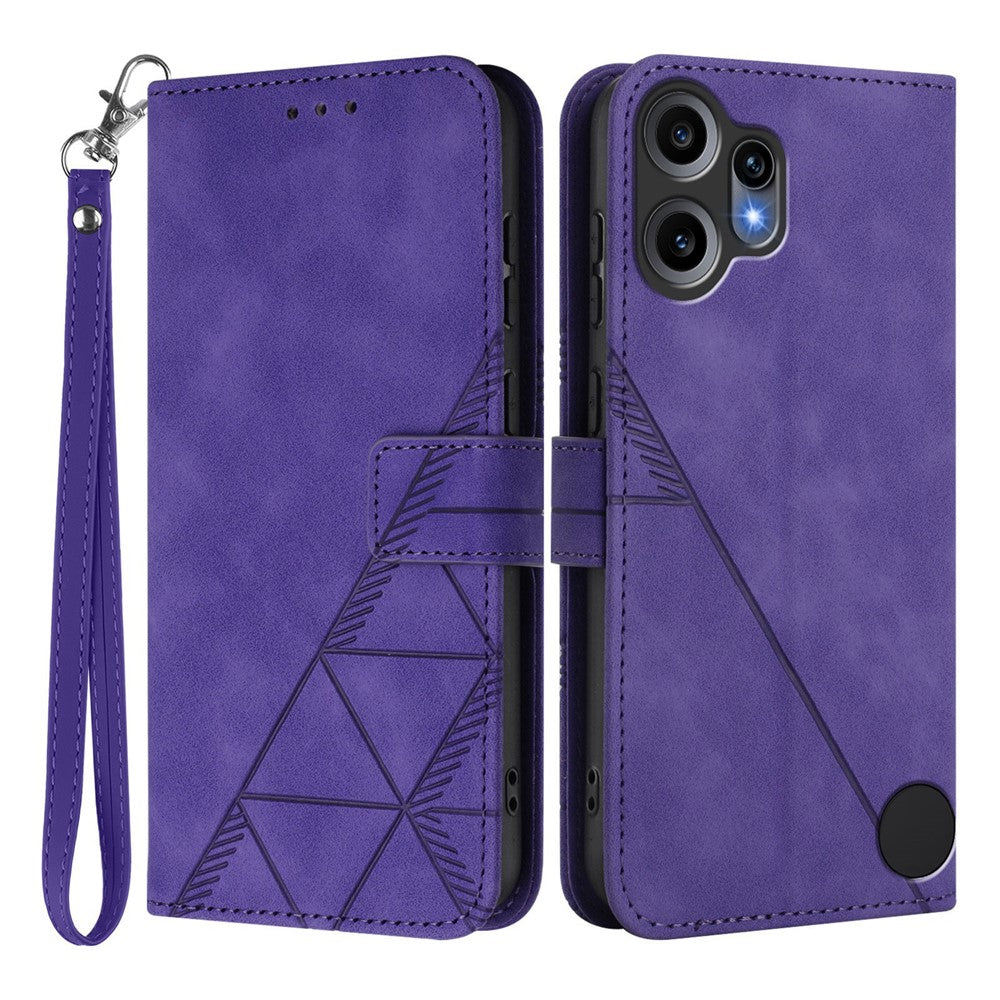 Nothing CMF Phone 2 Pro Handyhülle – Aus Leder, mit Handschlaufe & Brieftaschenständer