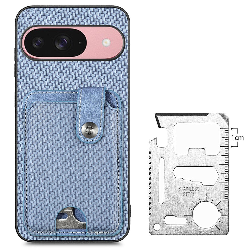 Pixel 9 / 9 Pro / 10 / 10 Pro Schutzhülle – Mit Kartenfächern, Ständer & Kartenwerkzeug