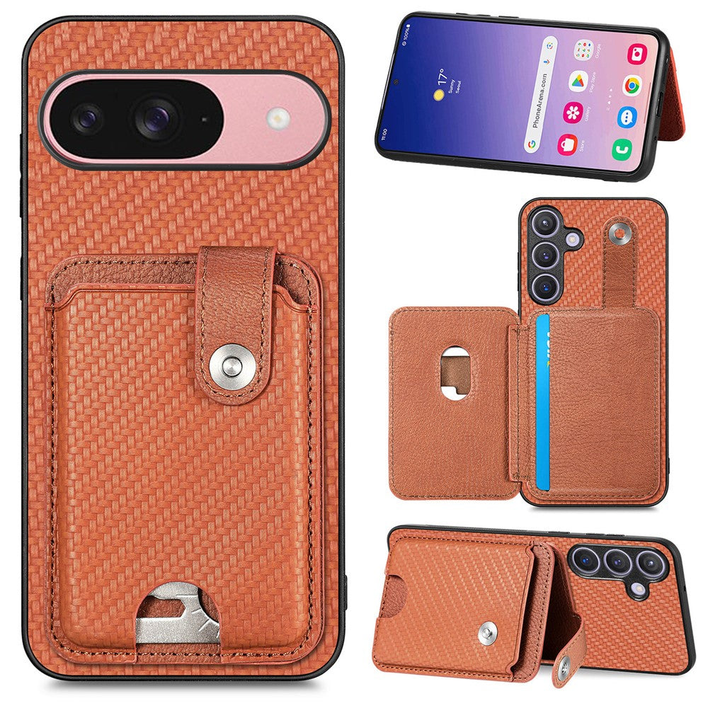 Pixel 9 / 9 Pro / 10 / 10 Pro Schutzhülle – Mit Kartenfächern, Ständer & Kartenwerkzeug