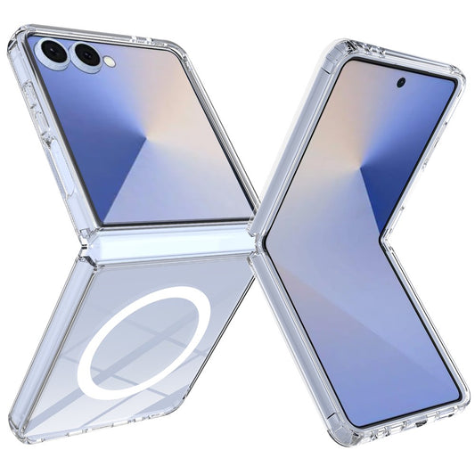 Galaxy Z Flip7 5G Magnetische Hülle – Transparent