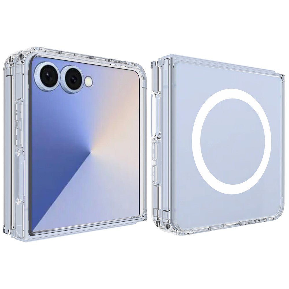 Galaxy Z Flip7 5G Magnetische Hülle – Transparent