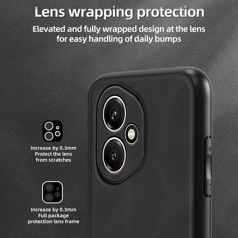 Honor 400 5G (Global) Handyhülle – Schutzhülle aus PU-Leder + PC + TPU, stoßfest