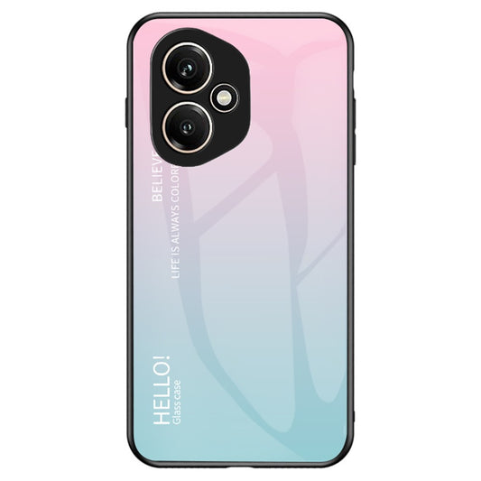 Honor 400 5G (Global) Handyhülle – Gehäuse aus kratzfestem gehärtetem Glas + PC + TPU