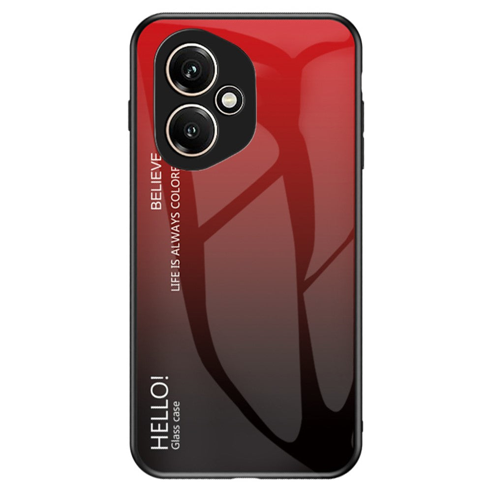For Honor 400 5G (Global) Case Anti-Scratch Tempered Glass + PC + TPU Phone Cover