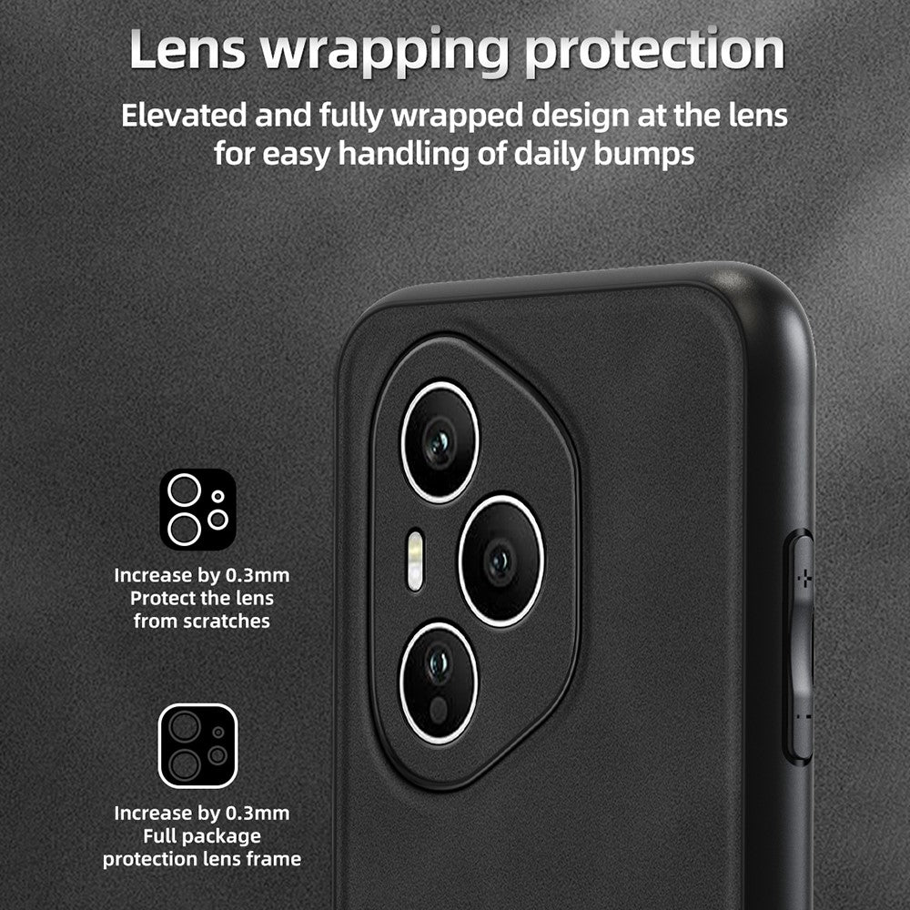 Honor 400 Pro 5G (Global) Handyhülle – Schutzhülle aus PU-Leder + PC + TPU, stoßfest
