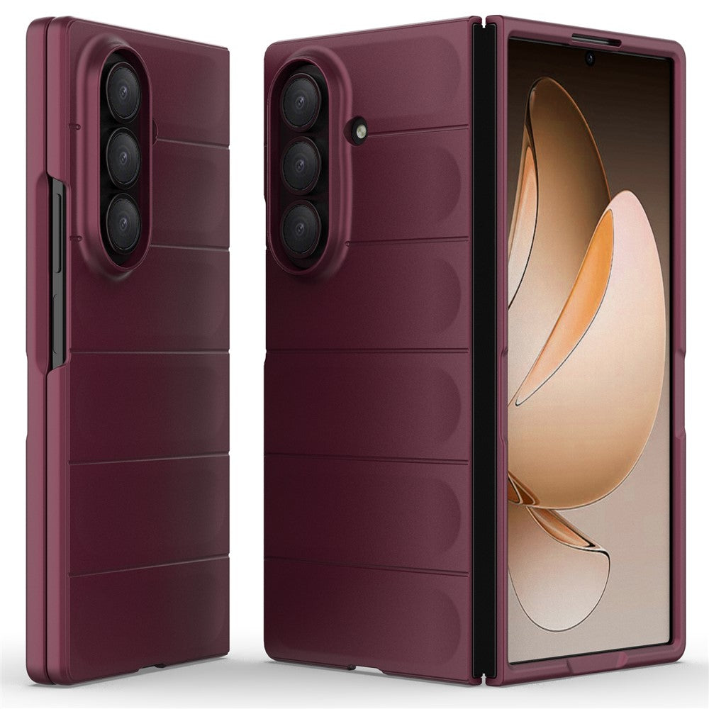 For Samsung Galaxy Z Fold7 5G Case Anti-Drop Soft TPU Rugged Phone Back Cover
