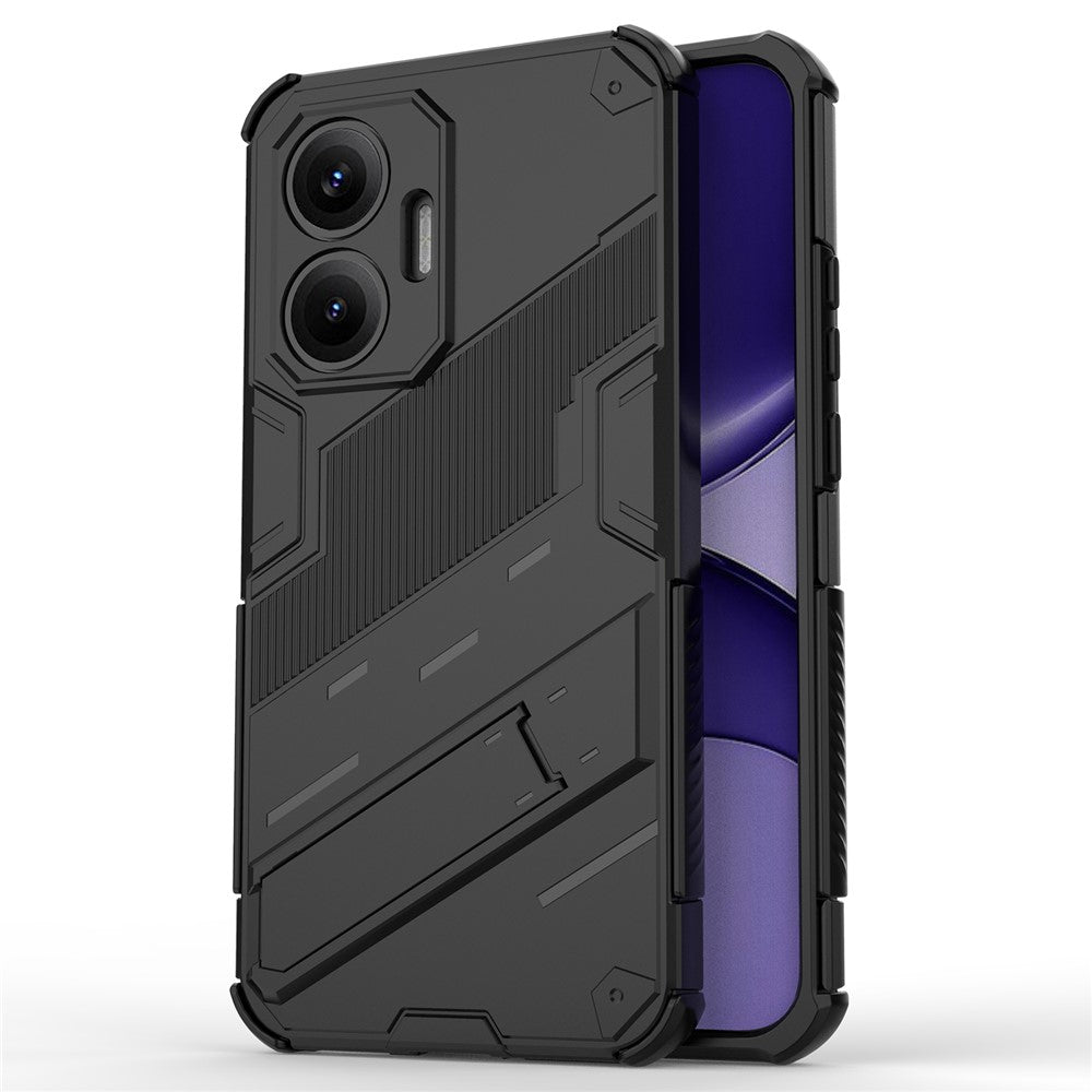 For Xiaomi Poco F7 5G / Redmi Turbo 4 Pro 5G Case PC + TPU Shockproof Phone Cover with Kickstand