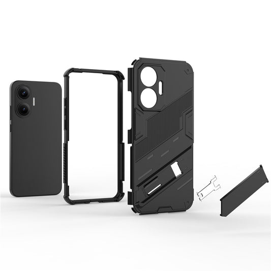 For Xiaomi Poco F7 5G / Redmi Turbo 4 Pro 5G Case PC + TPU Shockproof Phone Cover with Kickstand