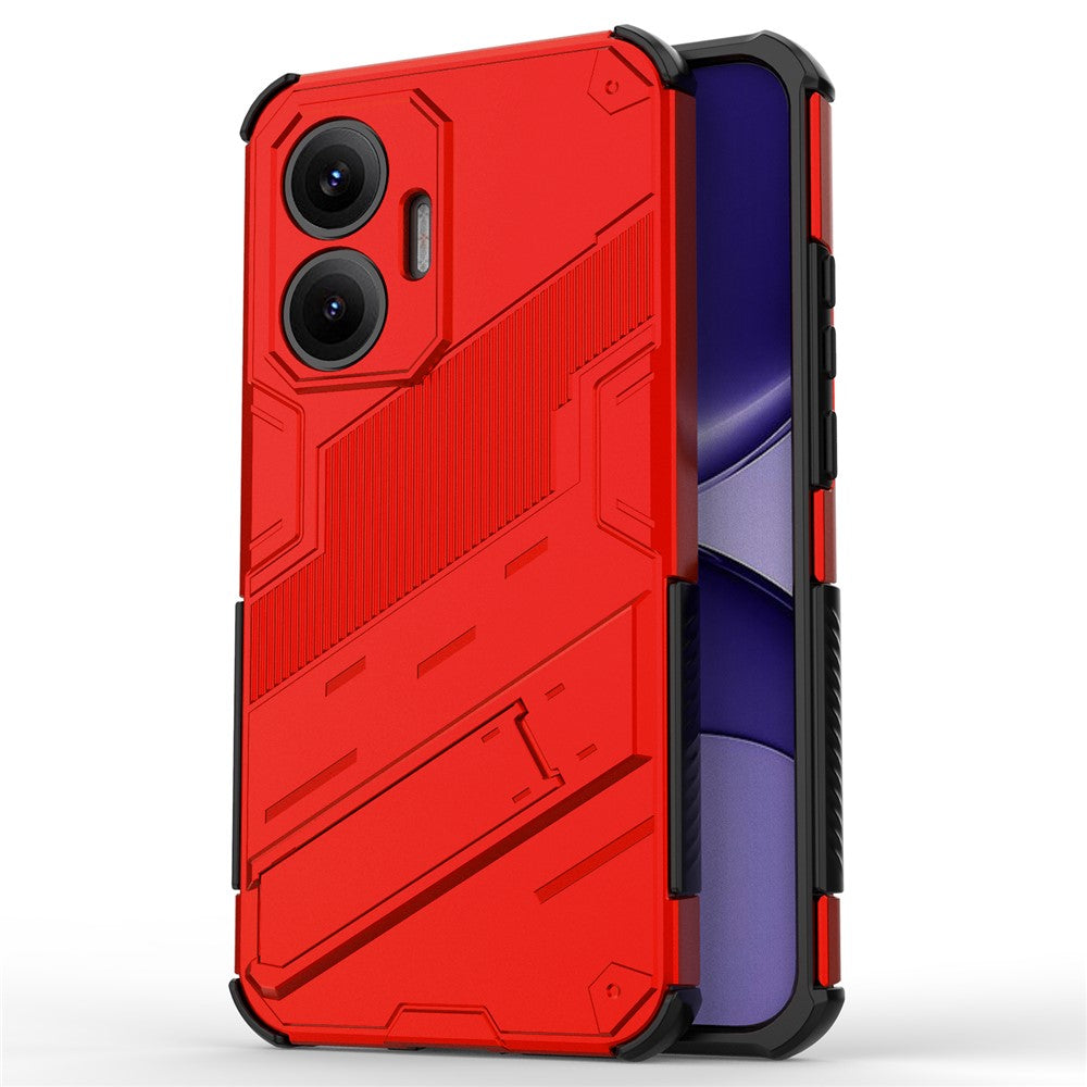 For Xiaomi Poco F7 5G / Redmi Turbo 4 Pro 5G Case PC + TPU Shockproof Phone Cover with Kickstand