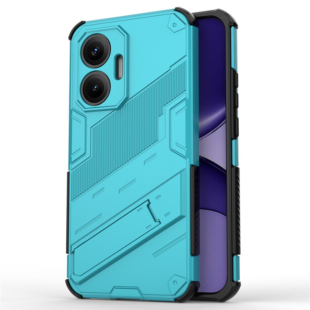For Xiaomi Poco F7 5G / Redmi Turbo 4 Pro 5G Case PC + TPU Shockproof Phone Cover with Kickstand