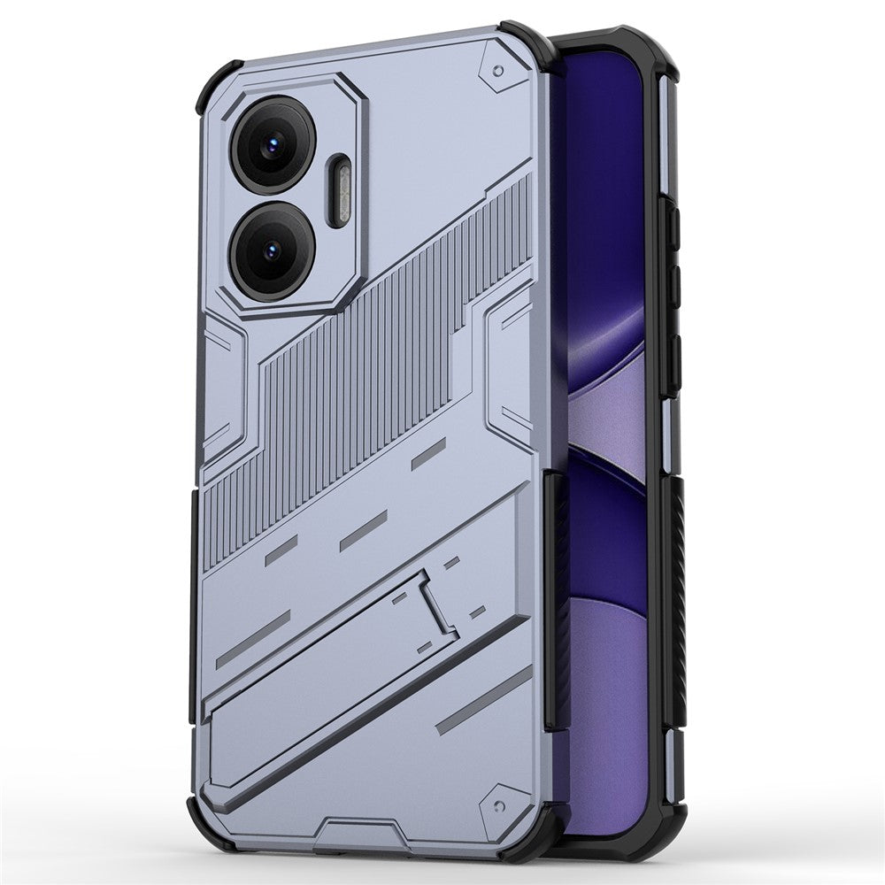 For Xiaomi Poco F7 5G / Redmi Turbo 4 Pro 5G Case PC + TPU Shockproof Phone Cover with Kickstand