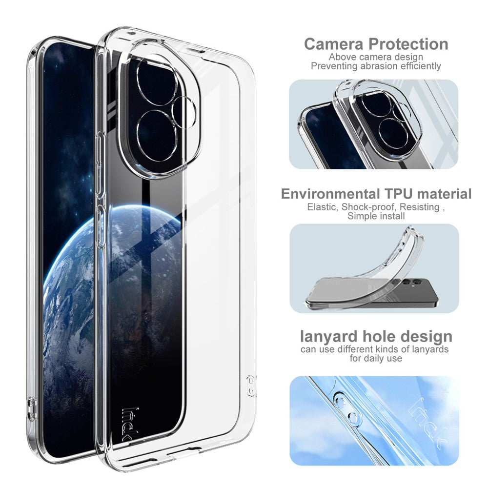 IMAK UX-5 Series For Honor 400 5G (Global) Case Shockproof TPU Clear Slim Back Shell