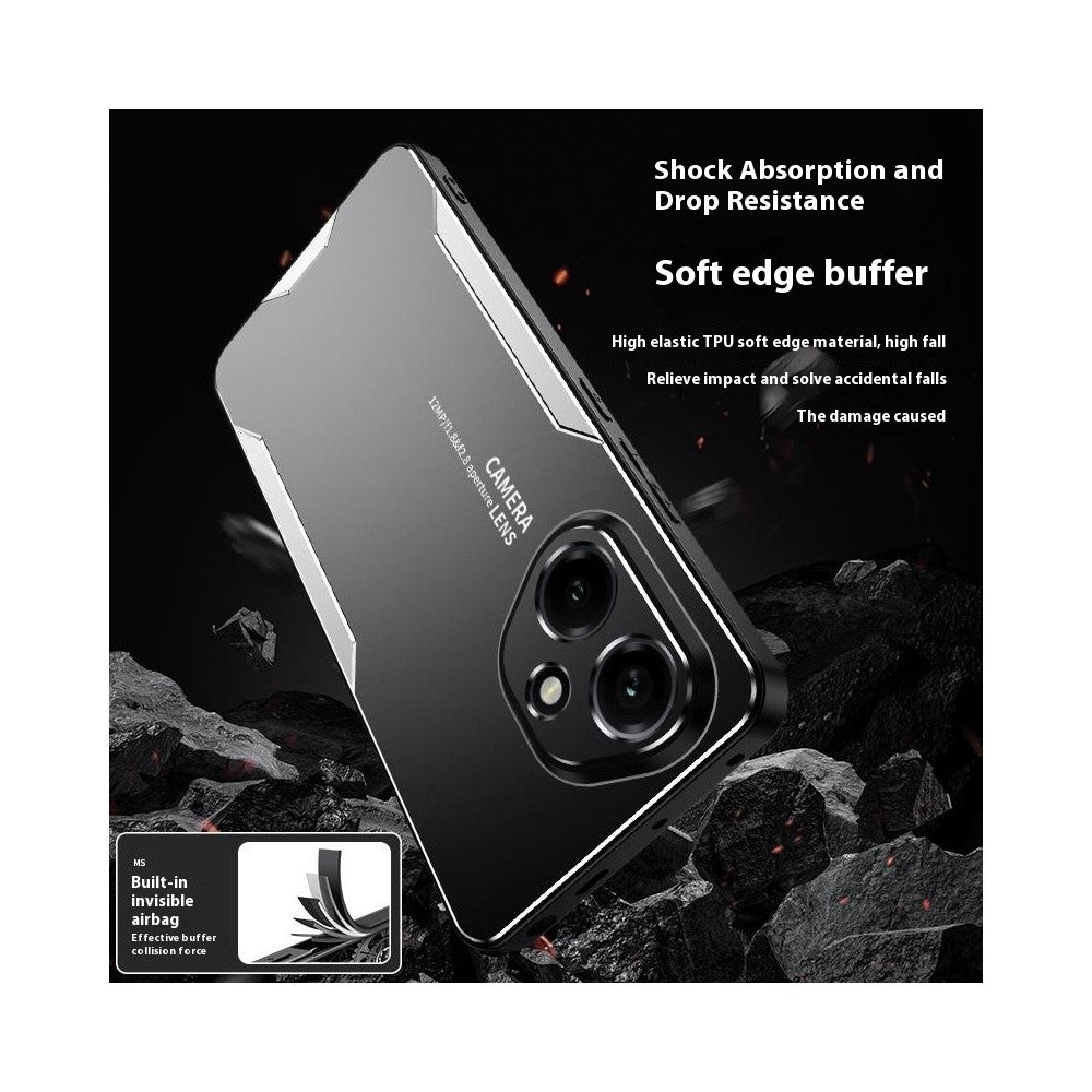 For Honor 400 5G (Global) Phone Case Aluminium Alloy TPU PC Back Cover