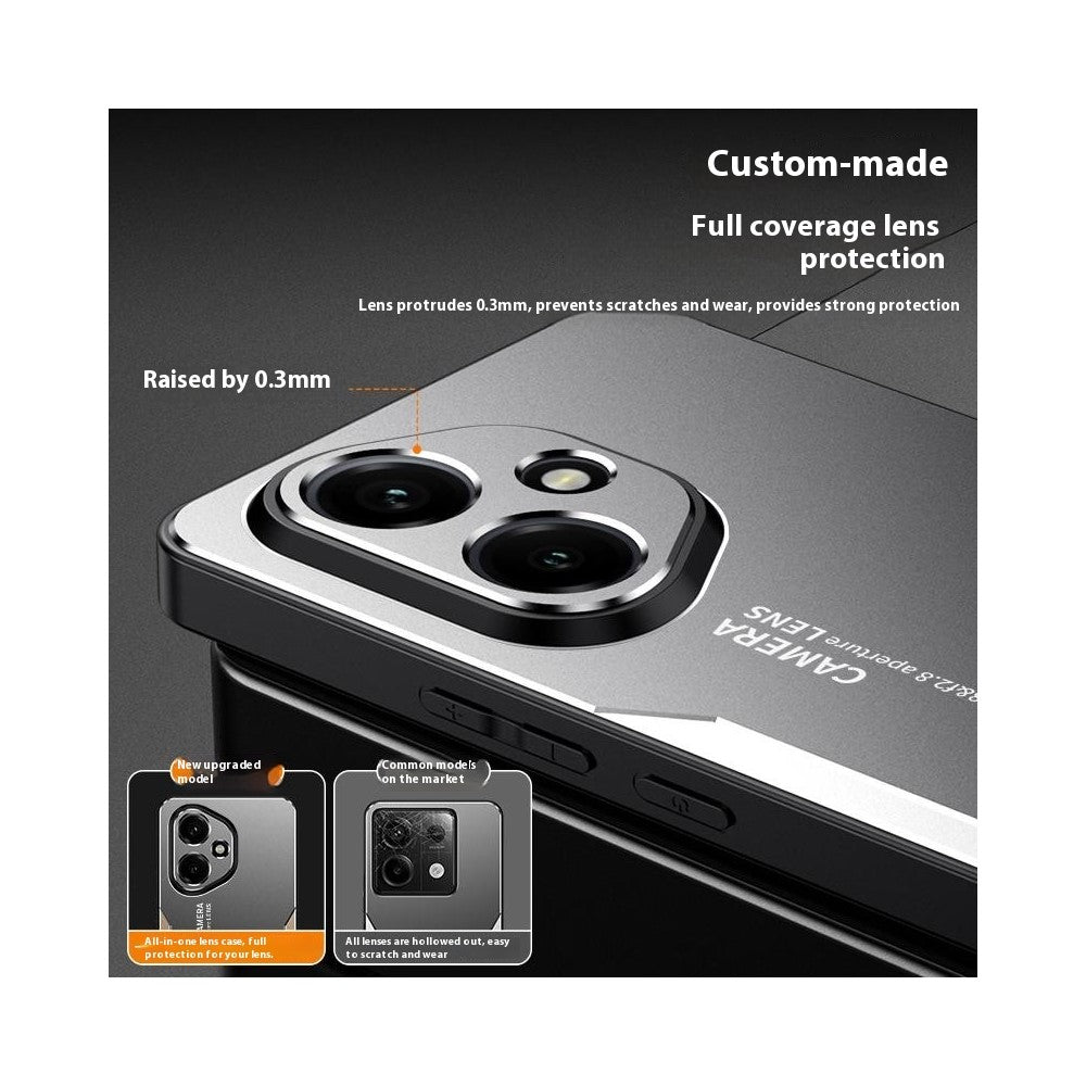 For Honor 400 5G (Global) Phone Case Aluminium Alloy TPU PC Back Cover