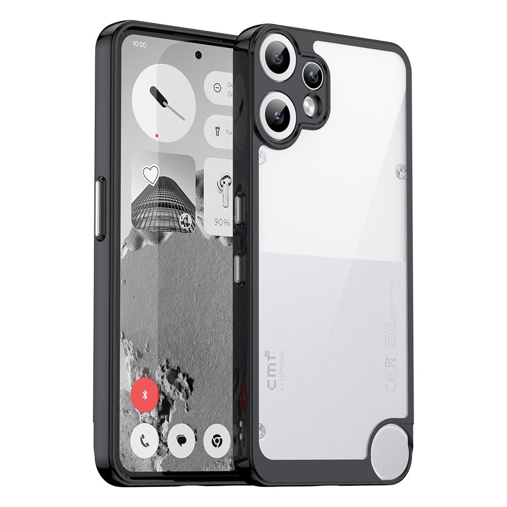 Nothing CMF Phone 2 Pro Transparente Handyhülle – Stoßfeste Rückseite, aus TPU & Acryl