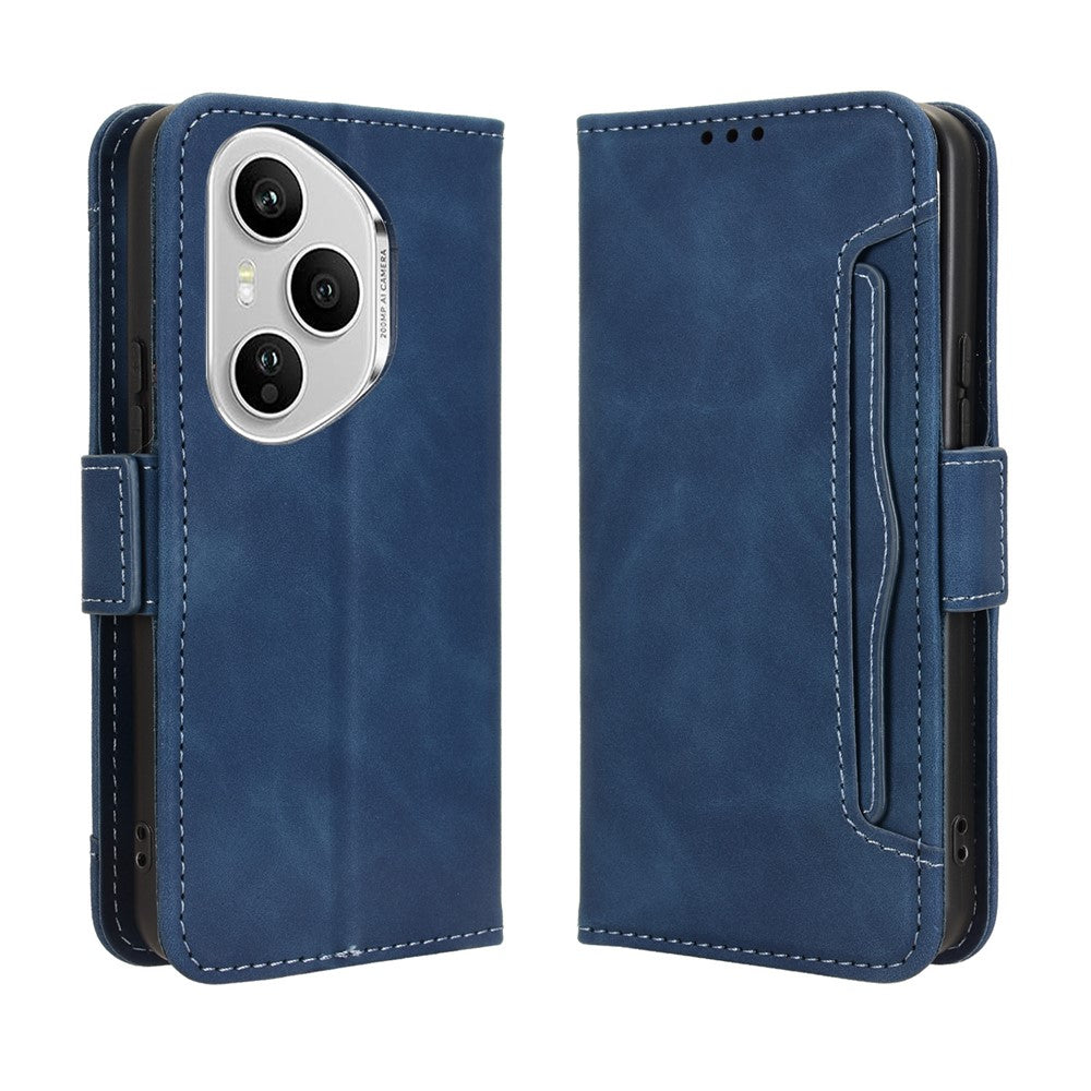 For Honor 400 Pro 5G (Global) Leather Case Phone Wallet Cover with Multiple Card Slots