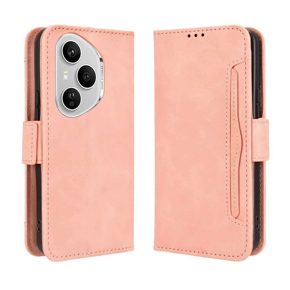 For Honor 400 Pro 5G (Global) Leather Case Phone Wallet Cover with Multiple Card Slots