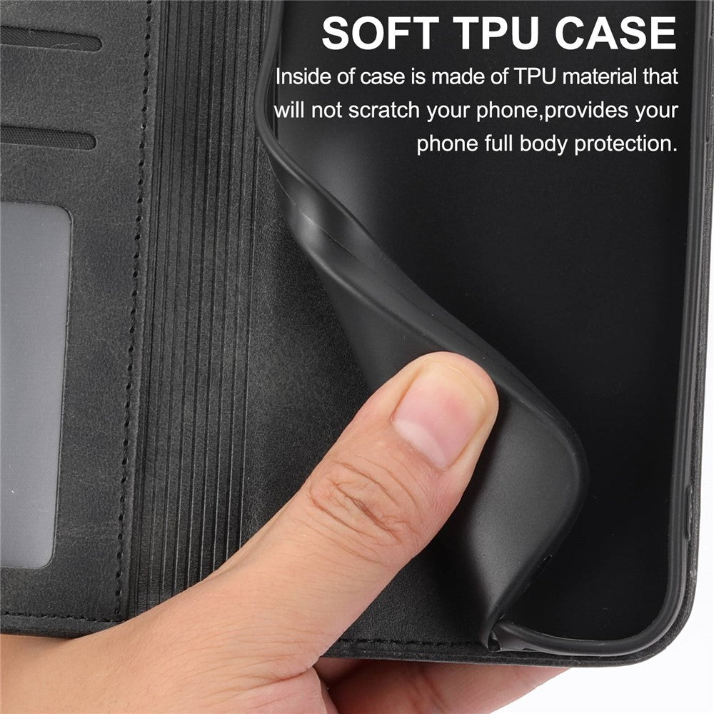 Nothing phone (1) 5G Wallet-Handyhülle – Rautenmuster, Kalbsleder-PU-Textur, Ständer, magnetischer Verschluss, mit Brieftasche & Tragegurt