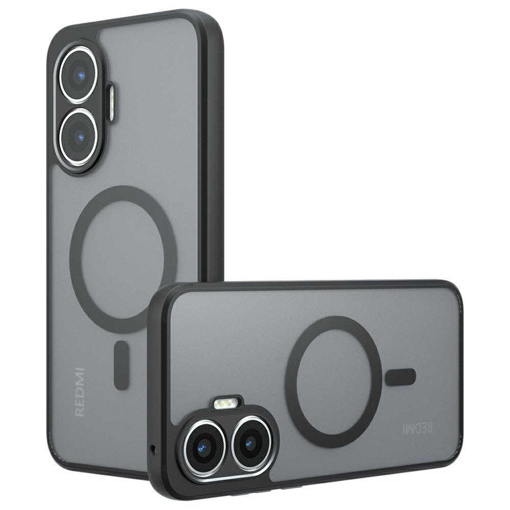 Matte Case for Xiaomi Poco F7 5G / Redmi Turbo 4 Pro 5G TPU + PC Skin Touch Phone Cover Magnetic Case