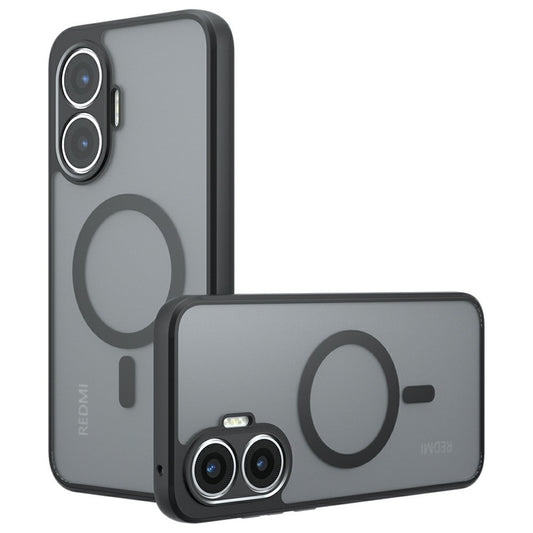Matte Case for Xiaomi Poco F7 5G / Redmi Turbo 4 Pro 5G TPU + PC Skin Touch Phone Cover Magnetic Case