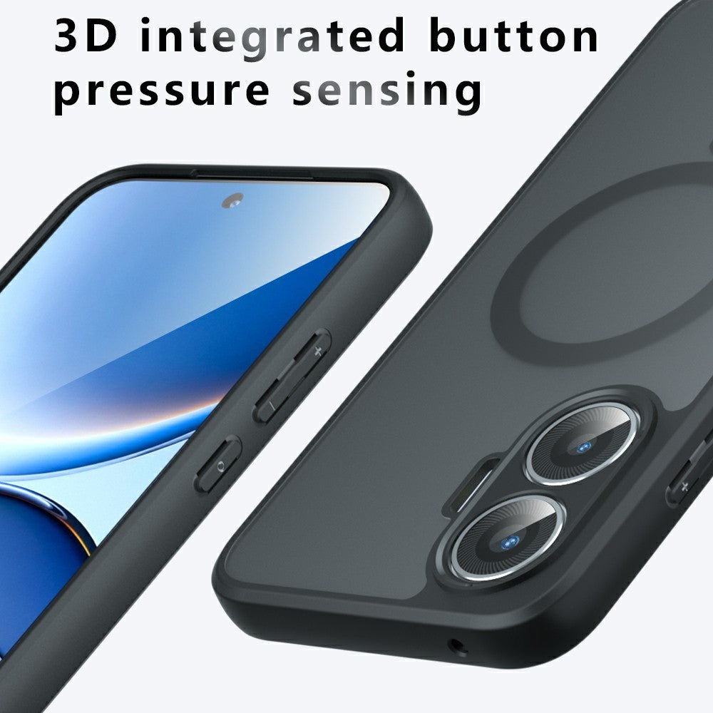 Matte Case for Xiaomi Poco F7 5G / Redmi Turbo 4 Pro 5G TPU + PC Skin Touch Phone Cover Magnetic Case