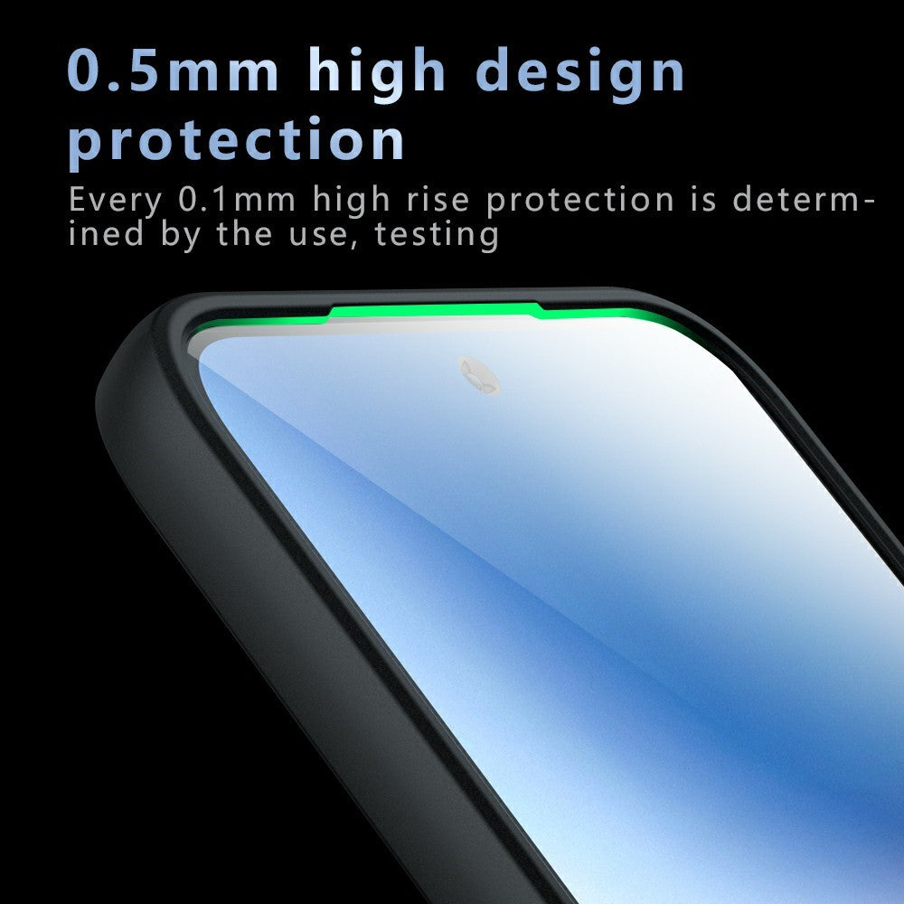 Matte Case for Xiaomi Poco F7 5G / Redmi Turbo 4 Pro 5G TPU + PC Skin Touch Phone Cover Magnetic Case