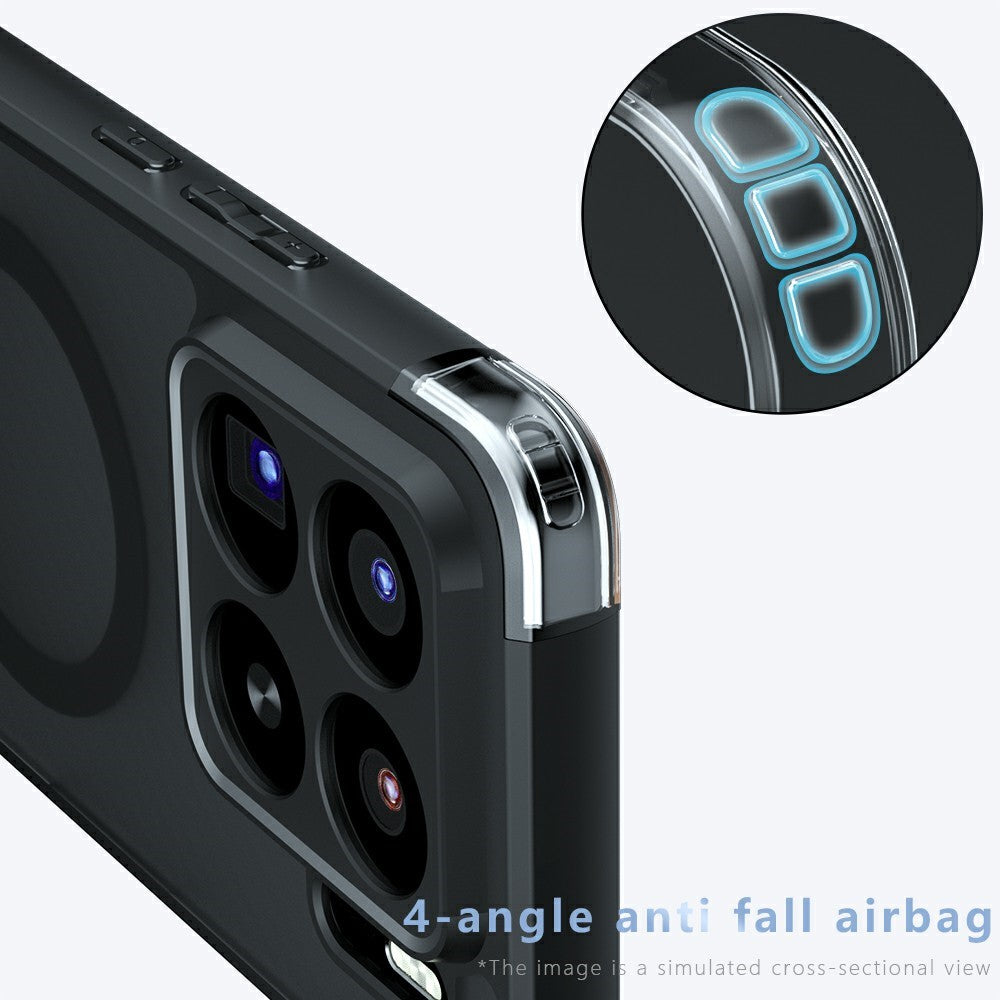 For Xiaomi 15S Pro Magnetic Case TPU+PC Matte Phone Cover