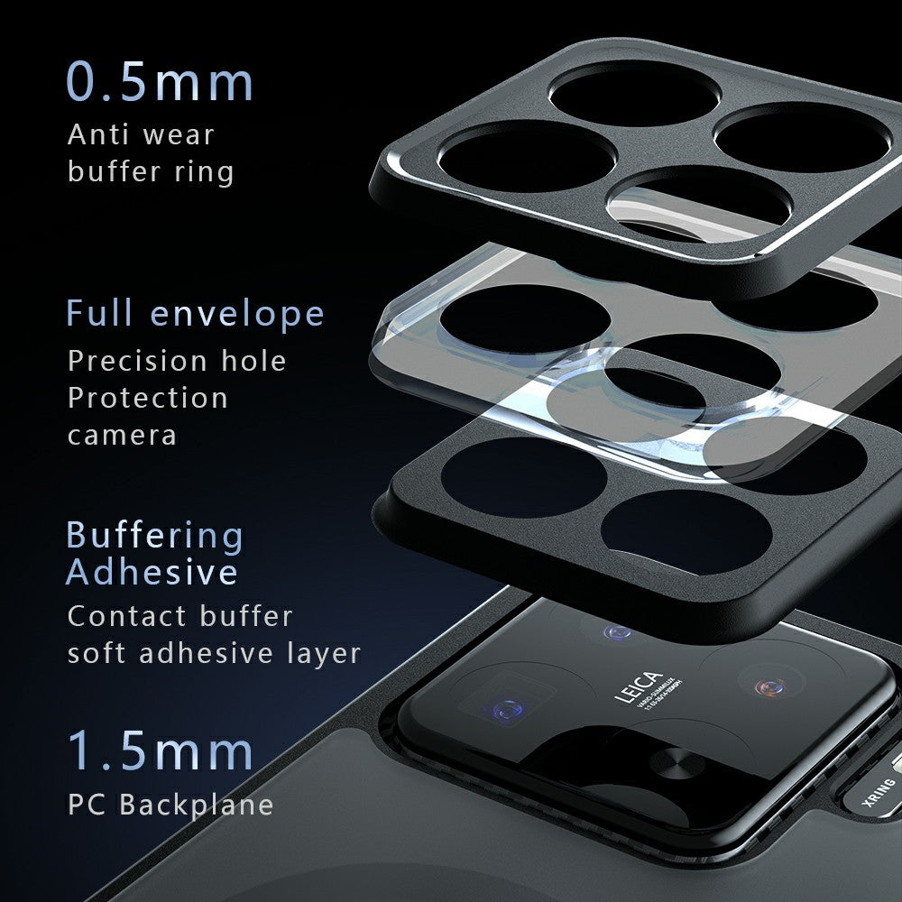 For Xiaomi 15S Pro Magnetic Case TPU+PC Matte Phone Cover