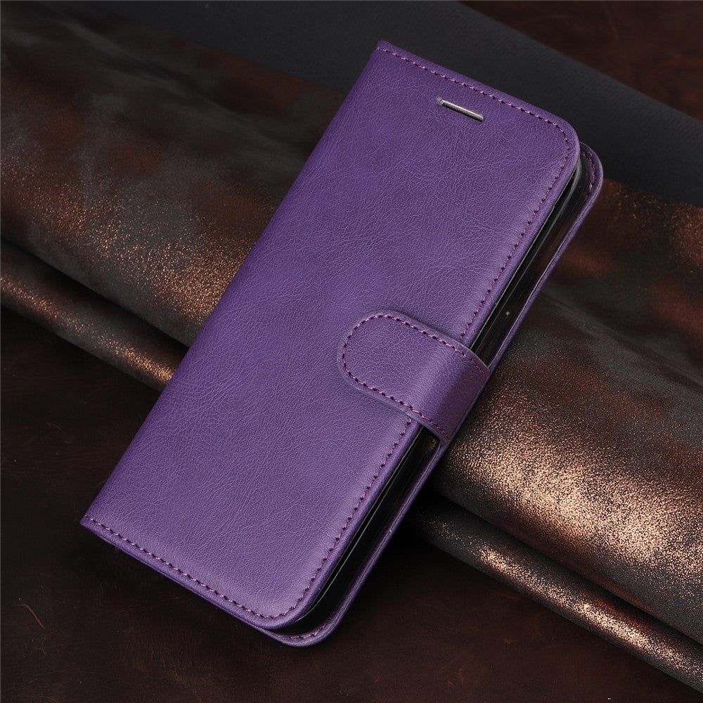 For Honor 400 Pro 5G (Global) Leather Wallet Case with Strap Solid Color Phone Stand Cover