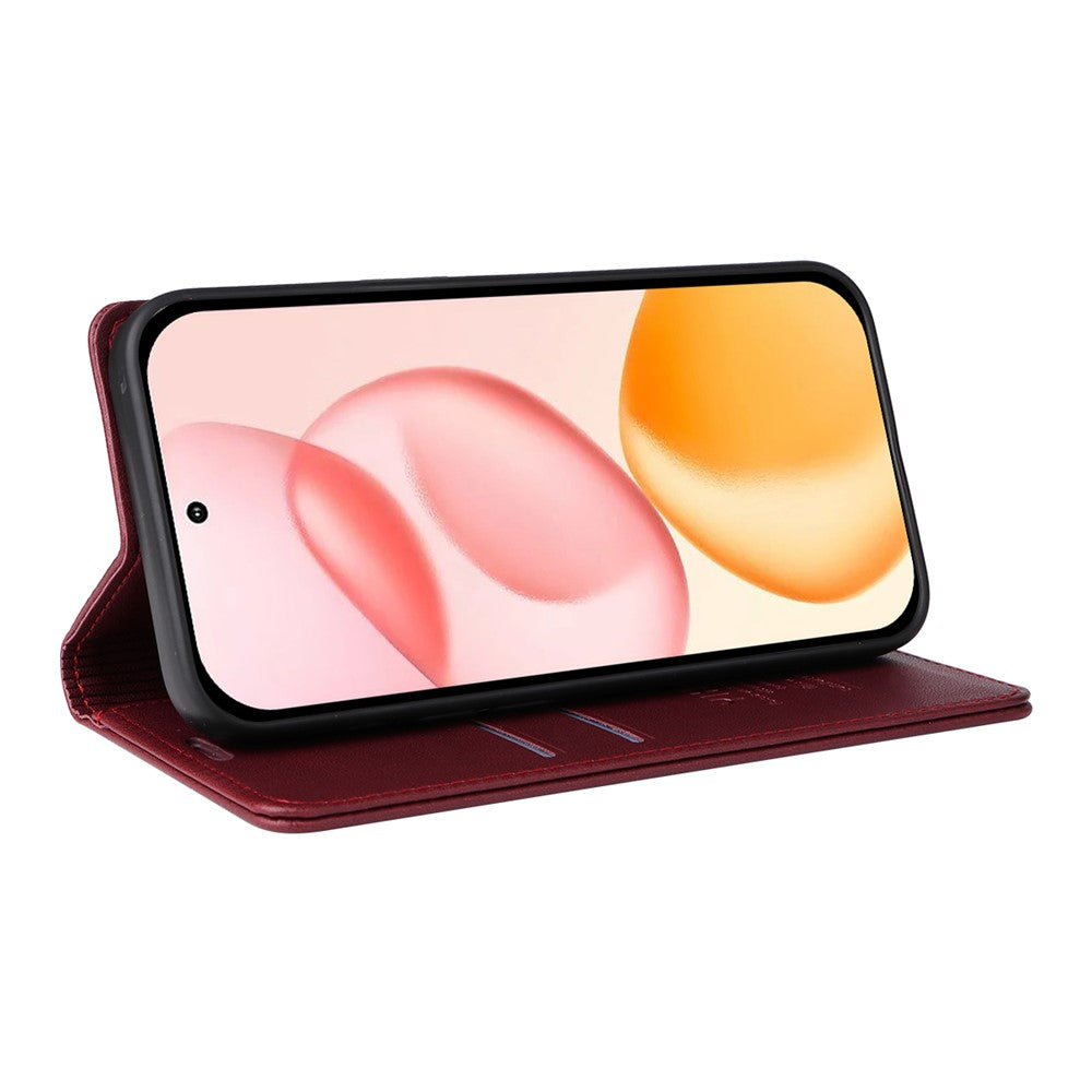 YIKATU For Honor 400 5G (Global) Phone Cases  Magnetic Closure PU Leather Mobile Cover