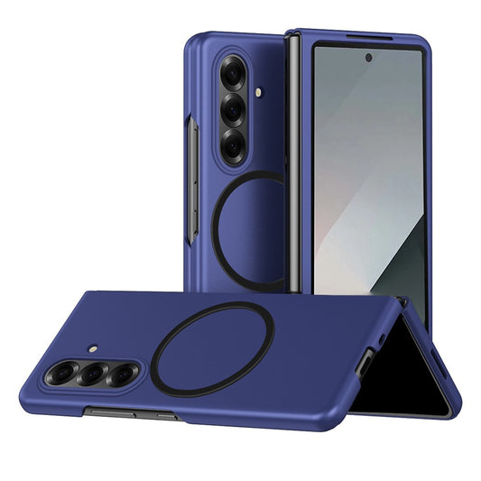 Galaxy Z Fold7 5G – Magnetische Handyhülle aus Kunststoff, mit Soft-Touch-Oberfläche