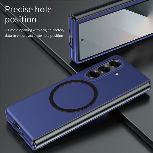 Galaxy Z Fold7 5G – Magnetische Handyhülle aus Kunststoff, mit Soft-Touch-Oberfläche