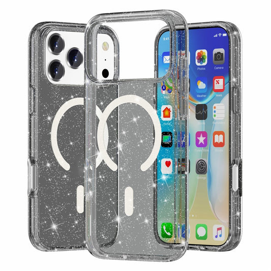 iPhone 17 Pro Max Glitter-Hülle – Magnetisch & funkelnd