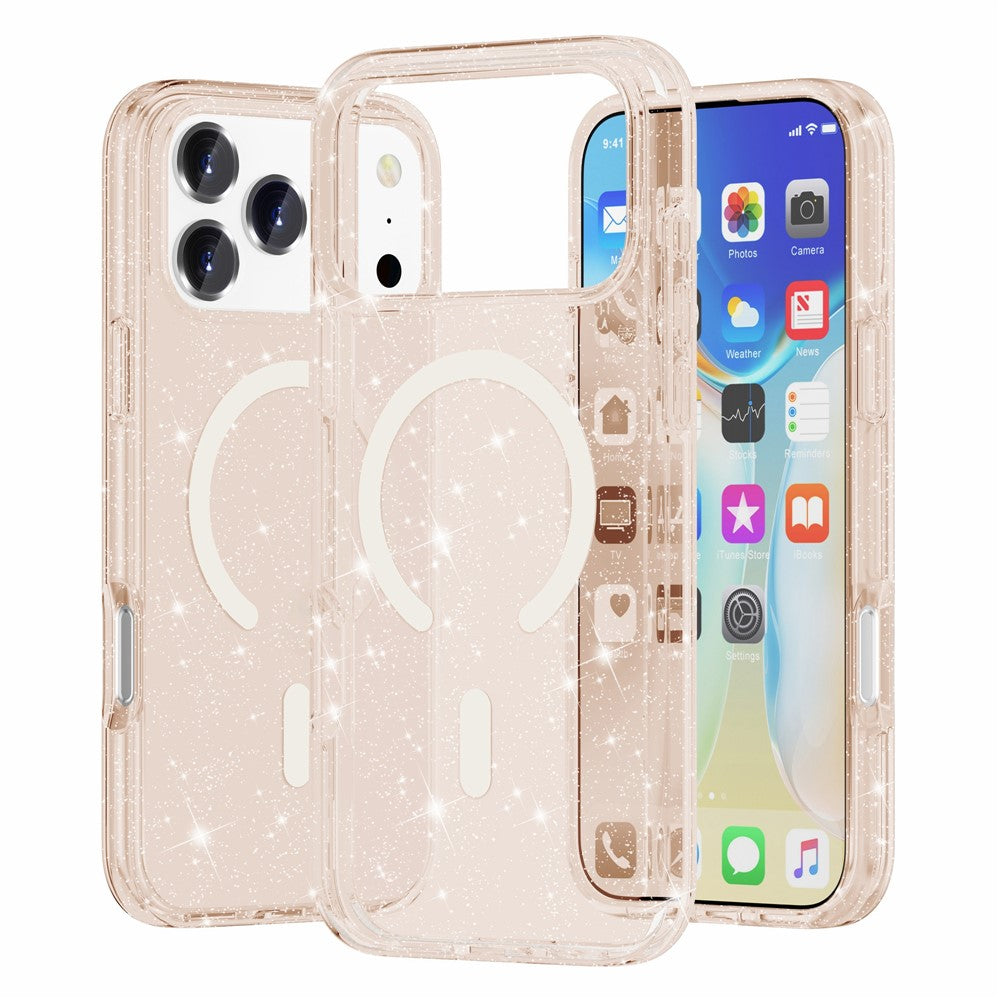 iPhone 17 Pro Max Glitter-Hülle – Magnetisch & funkelnd