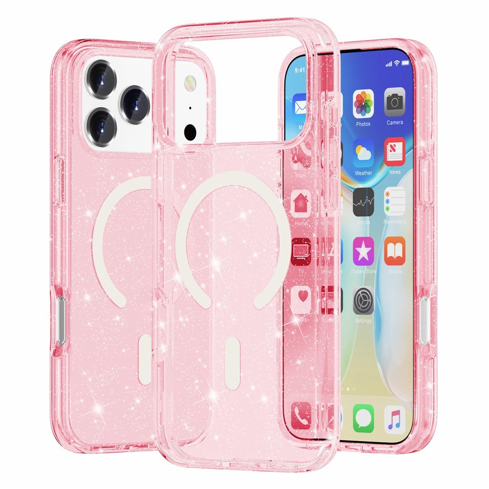 iPhone 17 Pro Glitter-Hülle – Magnetisch & funkelnd